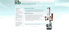 Desktop Screenshot of itb-hydraulik.com